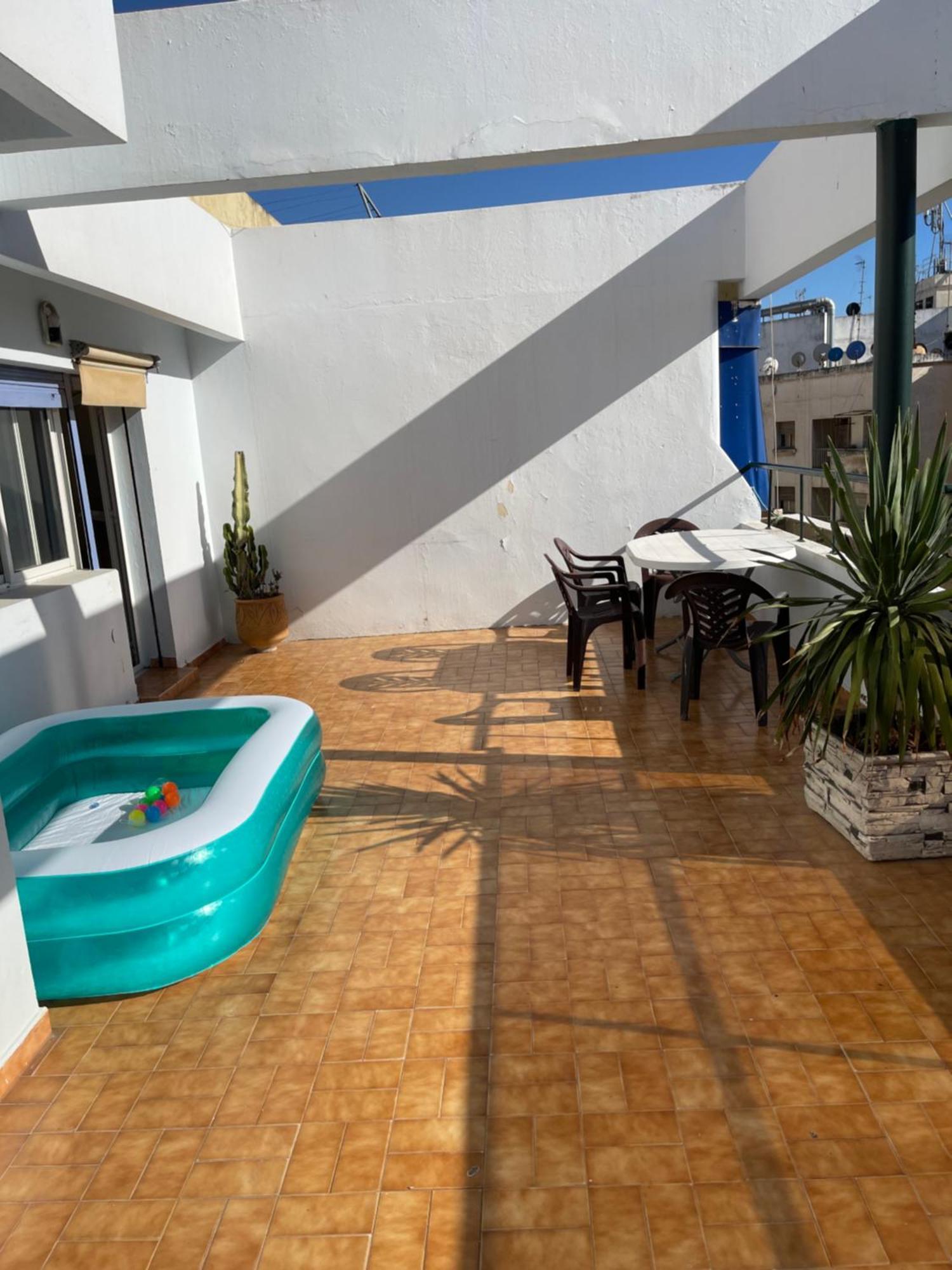 Appartement Centre-Ville Avec Piscine Pour Enfants Танжер Экстерьер фото